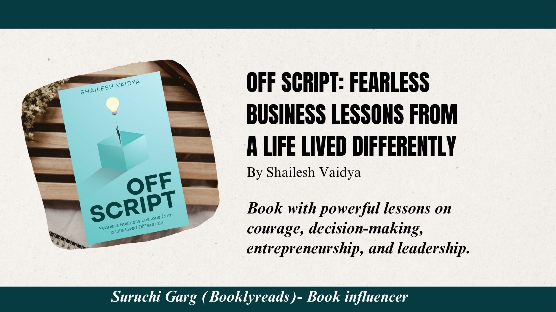 Off Script by Shailesh Vaidya