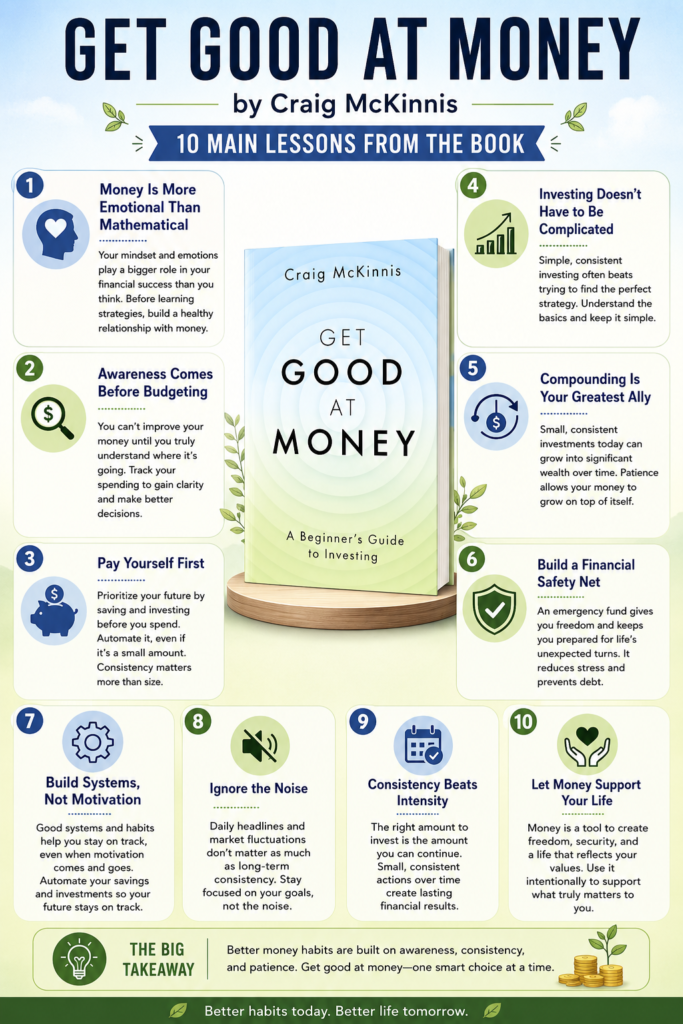 Get Good at Money by Craig McKinnis key lessons