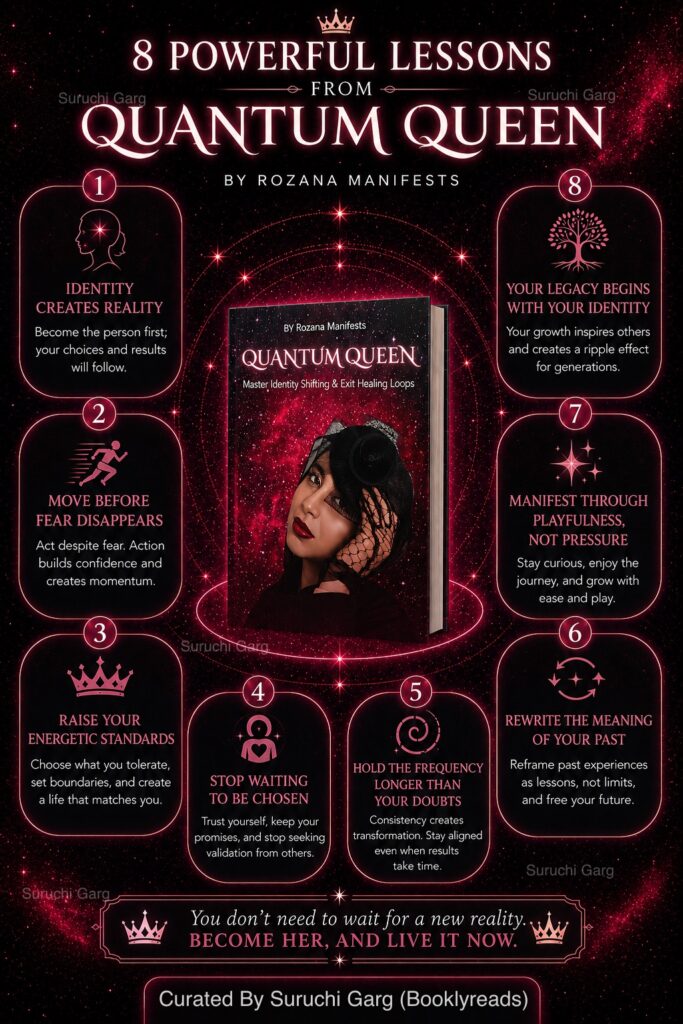 Quantum Queen by Rozana Manifests book And its lessons